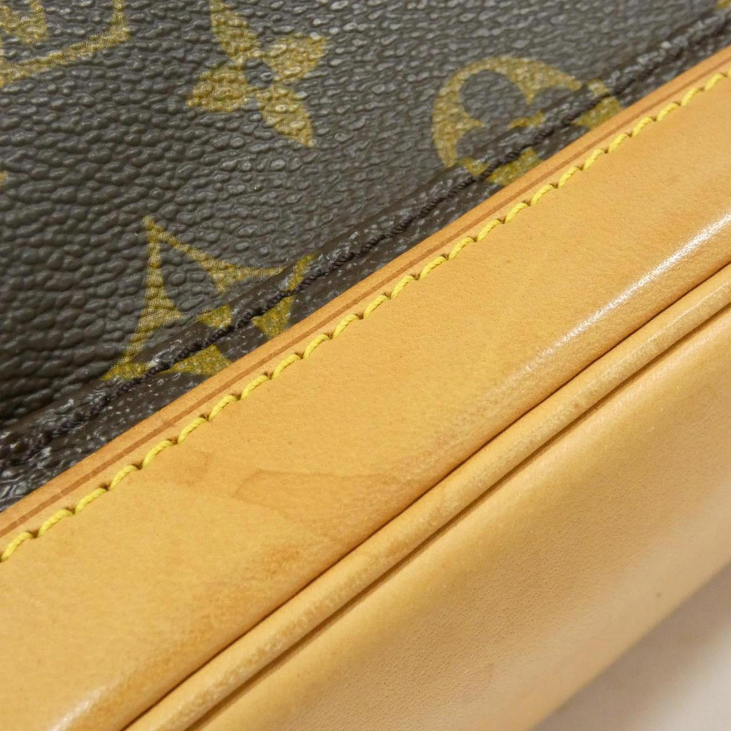 Louis Vuitton Brown Coated Canvas Backpack