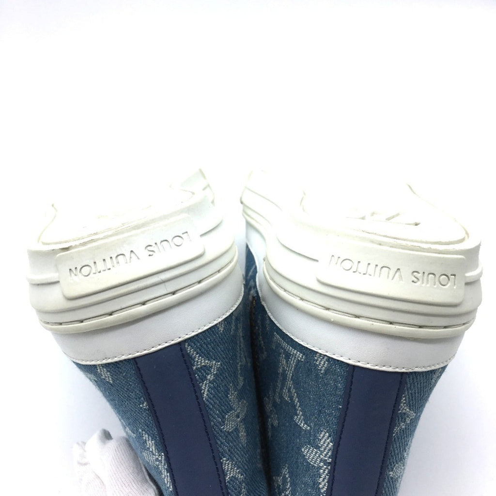 Louis Vuitton Blue White Sneakers