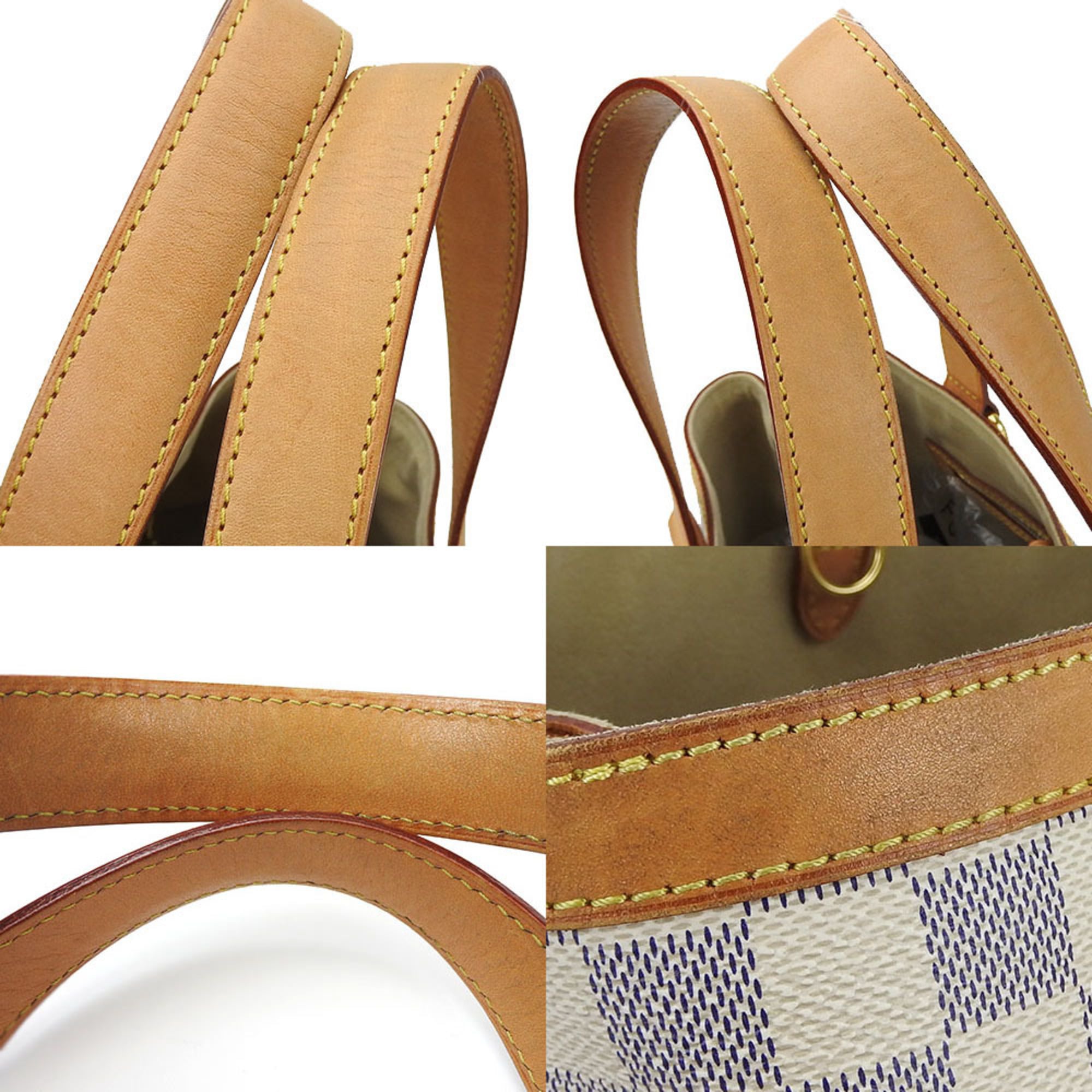Louis Vuitton Damier Azur Damier Azur Damier Azur Tote Bag