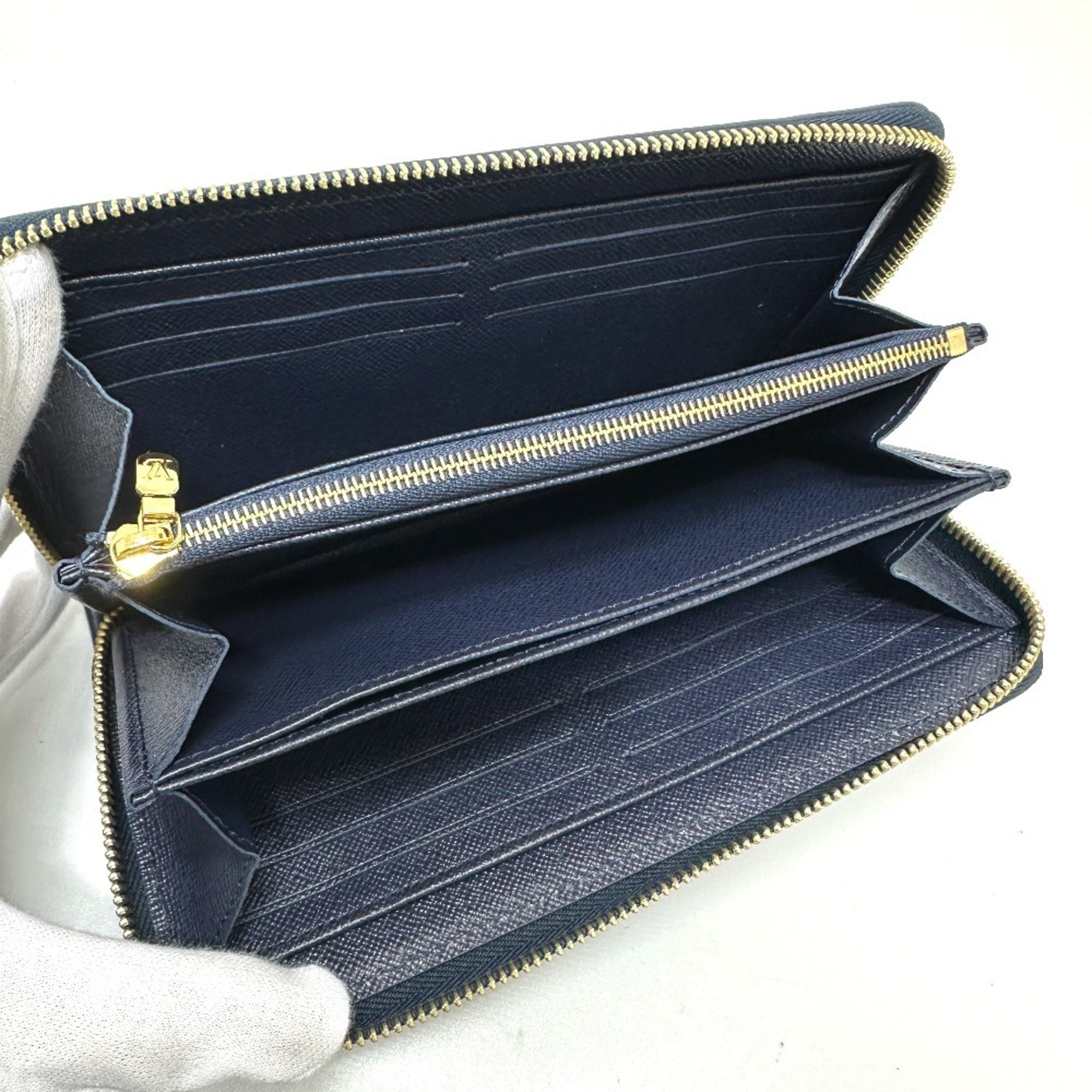 Louis Vuitton Monogram Galle Monogram Navy Monogram Coin Purse/Coin Case