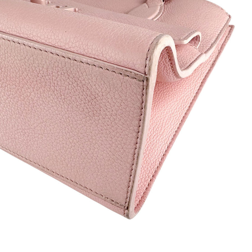 Louis Vuitton Pink Leather Handbag Shoulder Bag