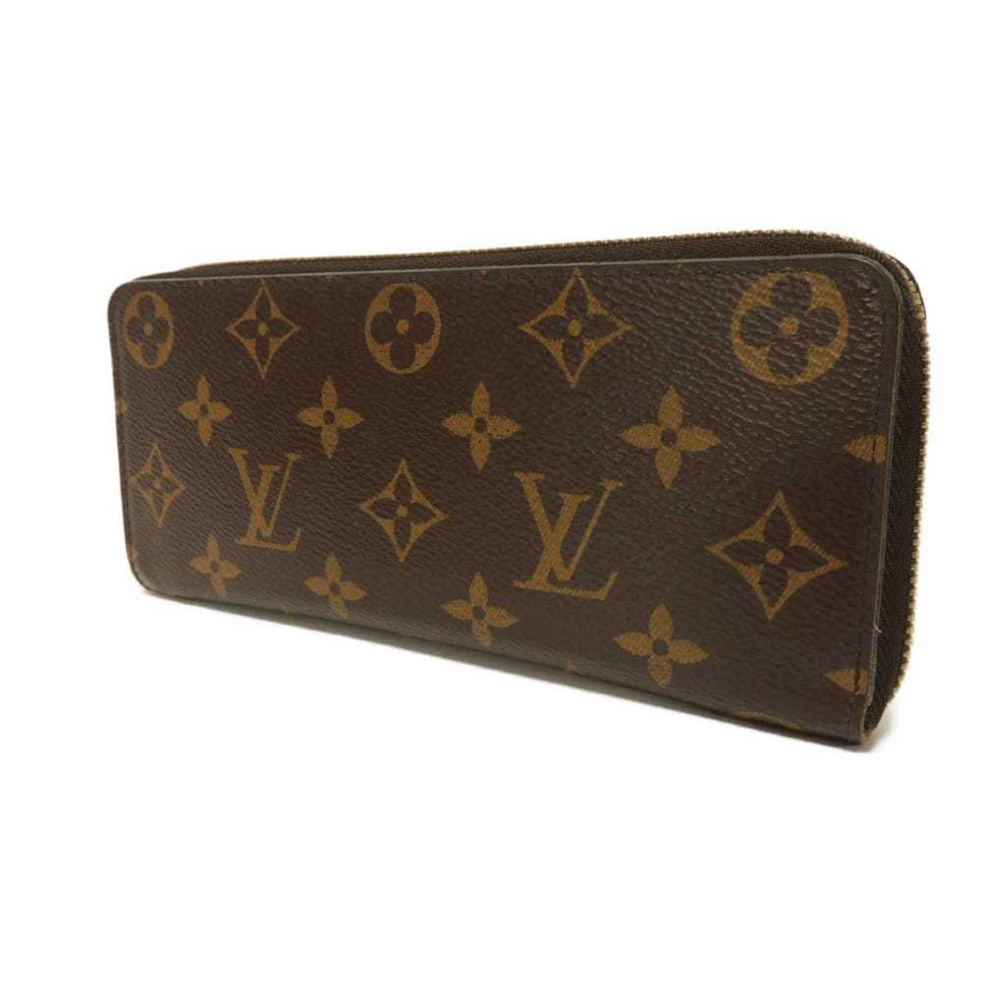 Louis Vuitton Brown Monogram Pink Rose Ballerine Monogram Canvas Leather Long Wallet