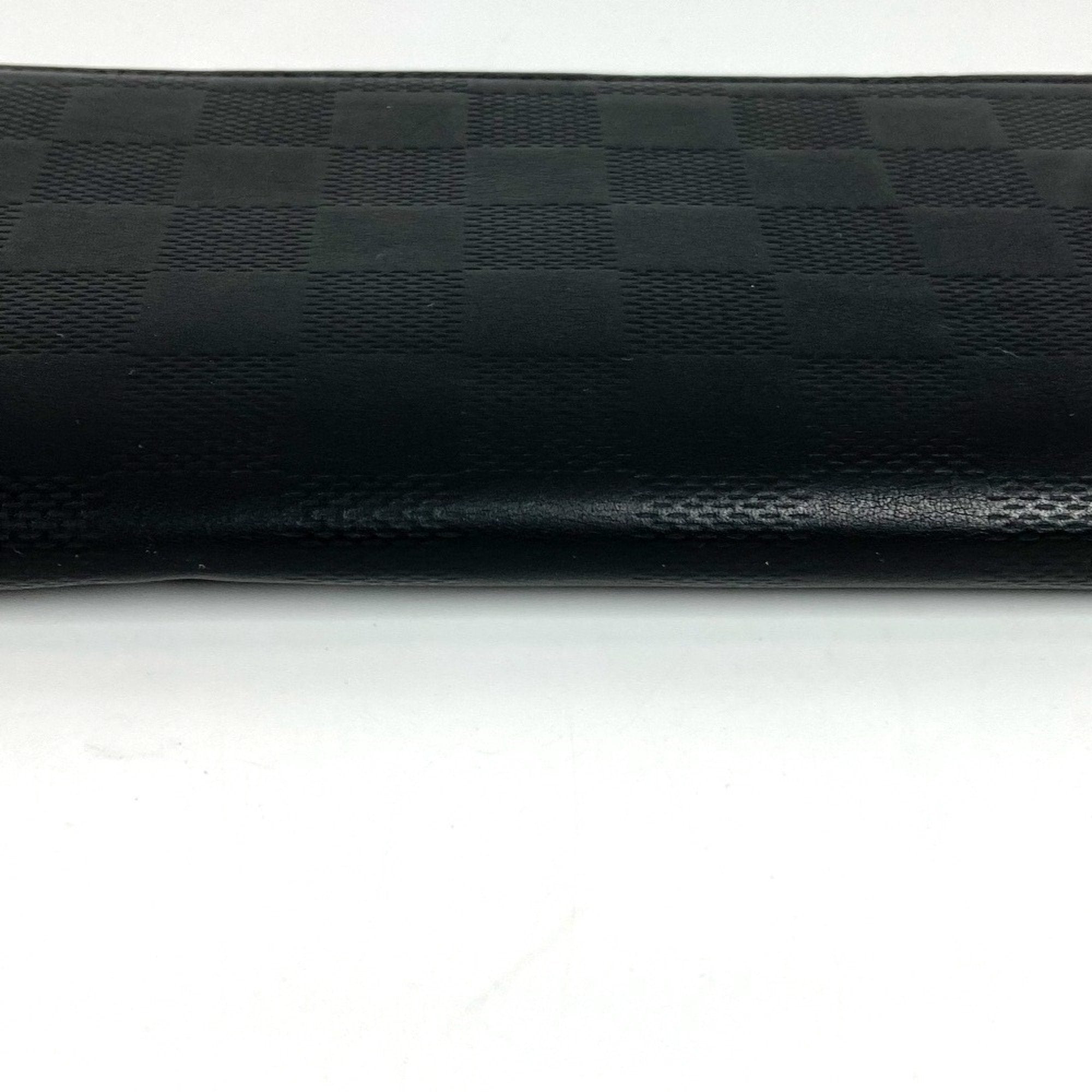 Louis Vuitton Black Infini Onyx Damier Infini Long Wallet