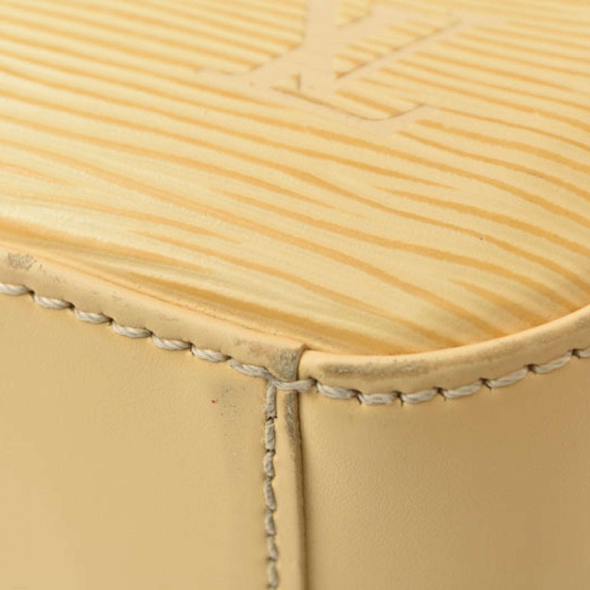 Louis Vuitton Yellow Epi Leather Handbag