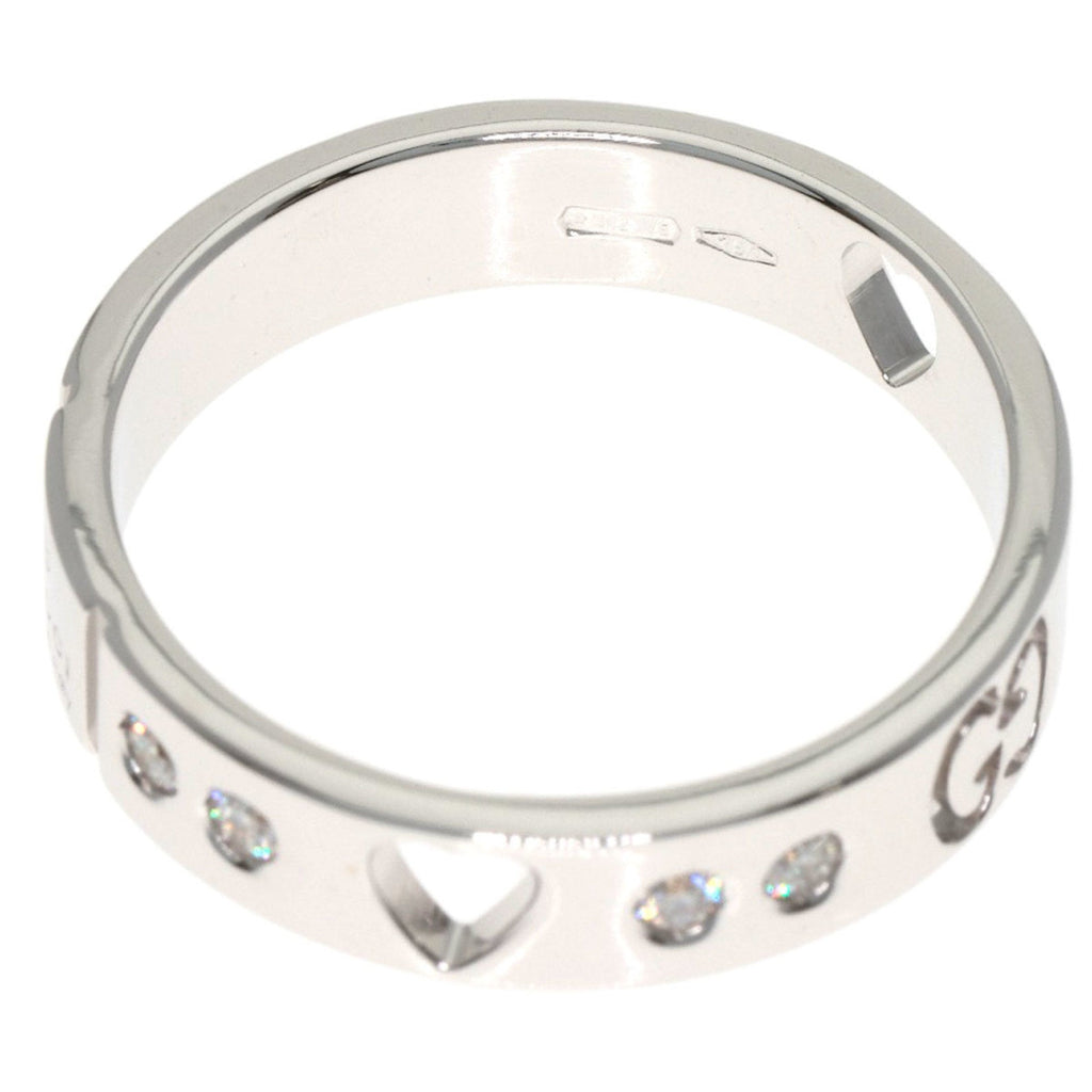 Gucci Icon White Gold (18K) Band Ring (Pre-Owned)