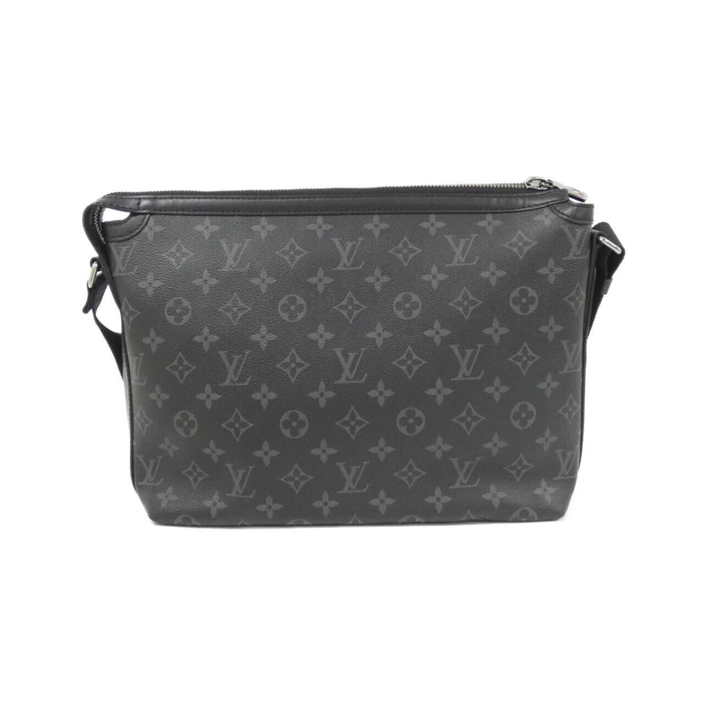 Louis Vuitton Black Coated Canvas Shoulder Bag