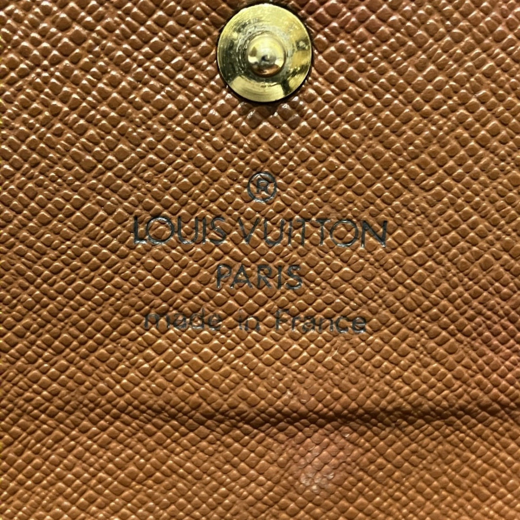 Louis Vuitton Monogram Brown Monogram Monogram Long Wallet