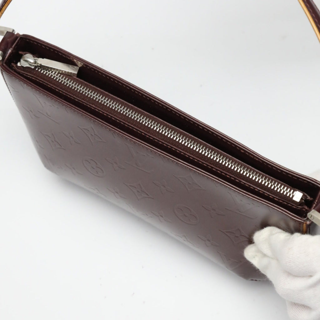 Louis Vuitton Monogram Red Color Violet Monogram Mat Handbag