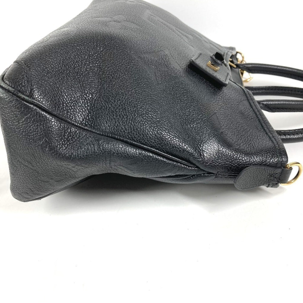 Louis Vuitton Monogram Empreinte Black Noir Monogram Empreinte Shoulder Bag Tote Bag