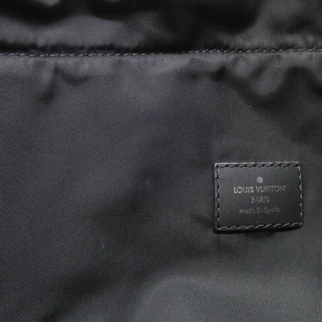 Louis Vuitton Black Coated Canvas Handbag Pouch