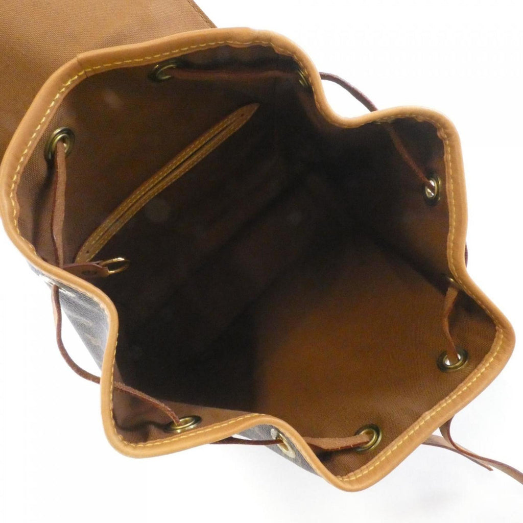 Louis Vuitton Brown Coated Canvas Backpack
