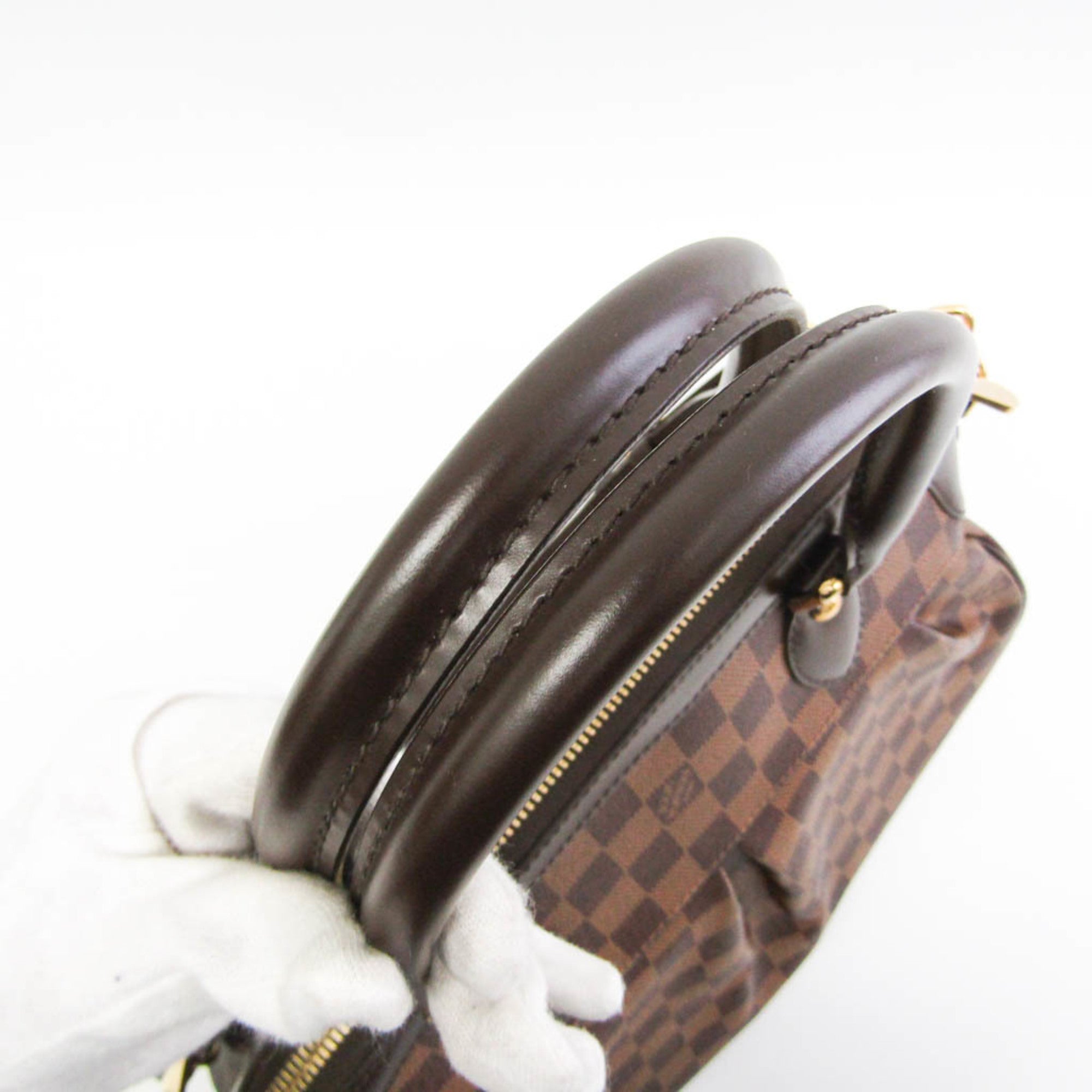 Louis Vuitton Damier Ebene Damier Canvas Handbag Shoulder Bag