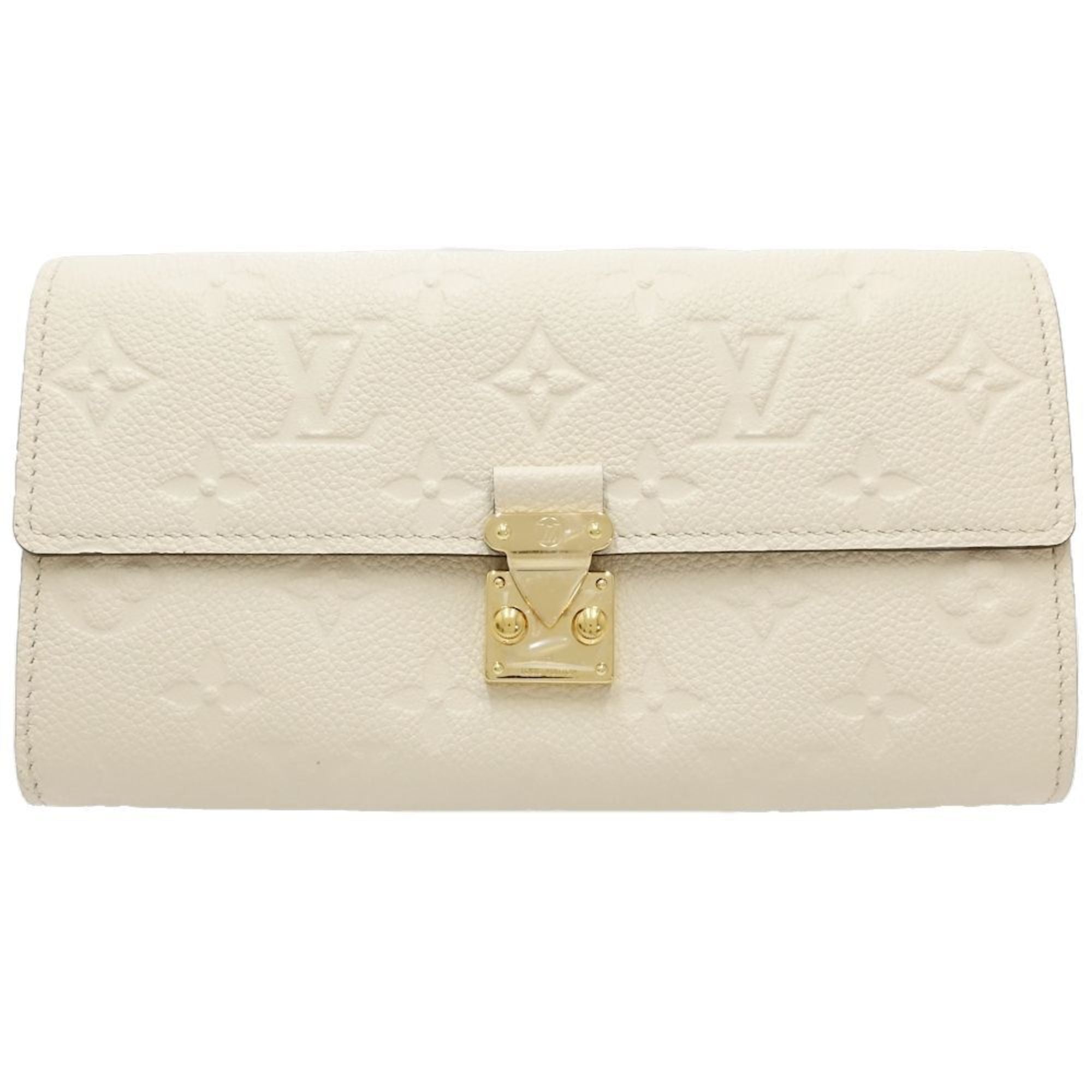 Louis Vuitton Monogram Empreinte Leather Long Wallet