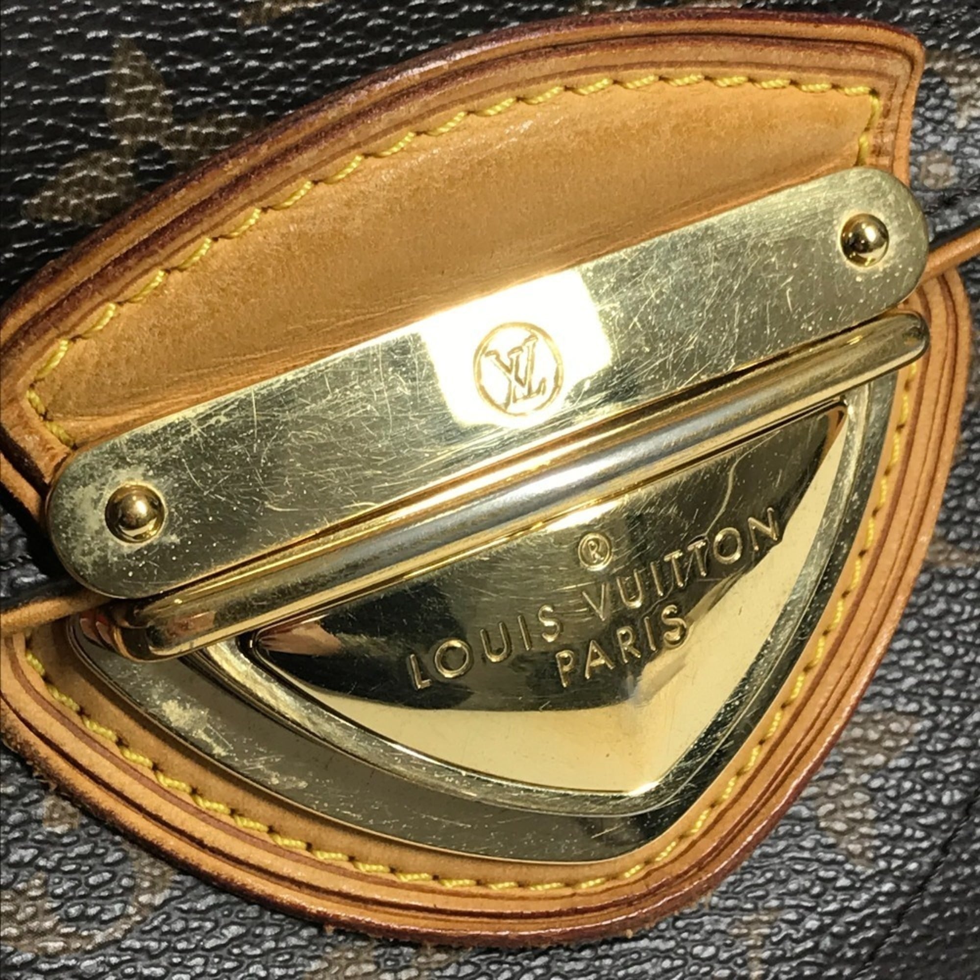 Louis Vuitton Brown Monogram Handbag Shoulder Bag