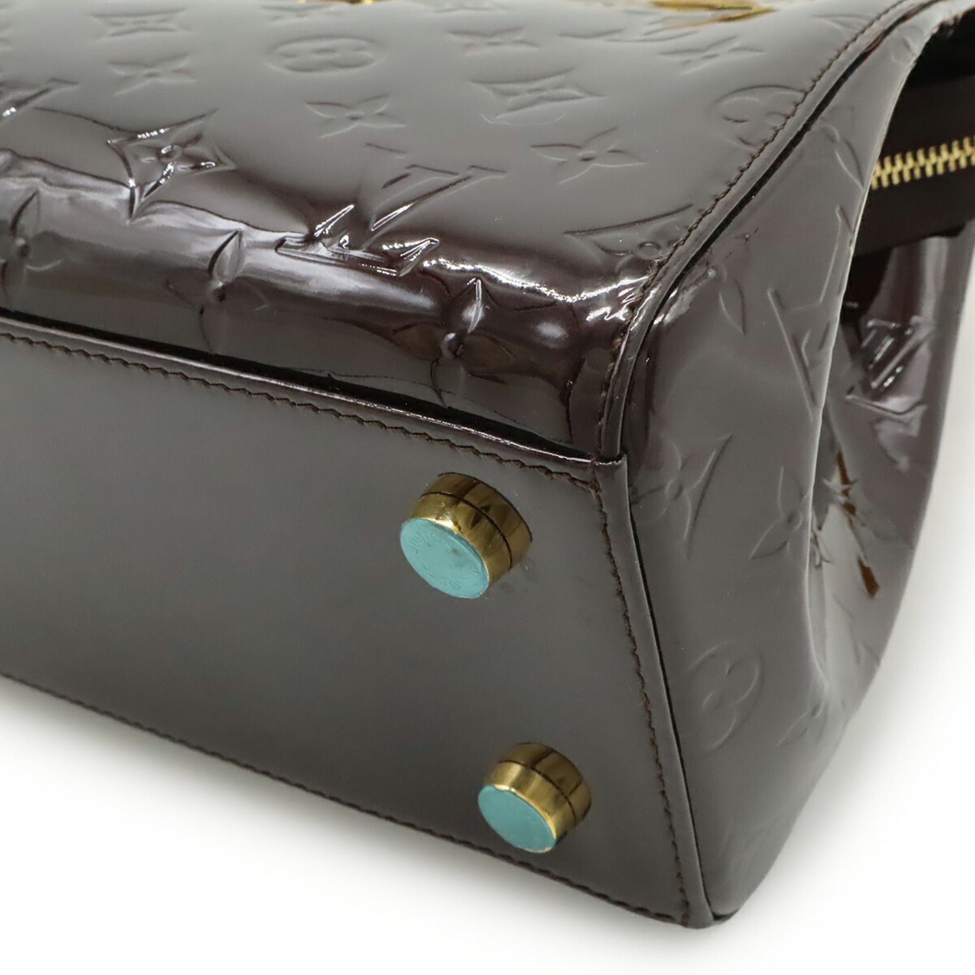 Louis Vuitton Amarante Monogram Vernis Handbag Shoulder Bag Tote Bag