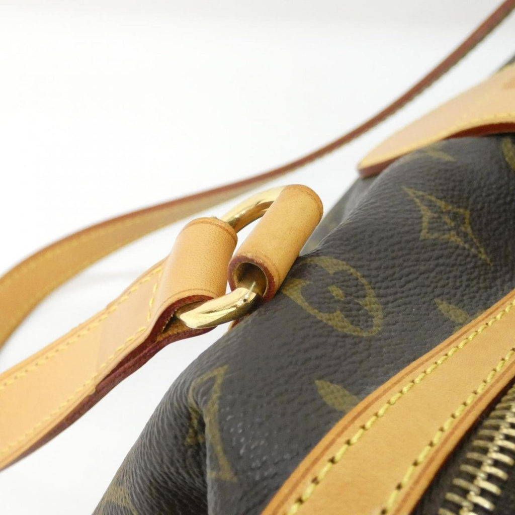 Louis Vuitton Marron Coated Canvas Shoulder Bag