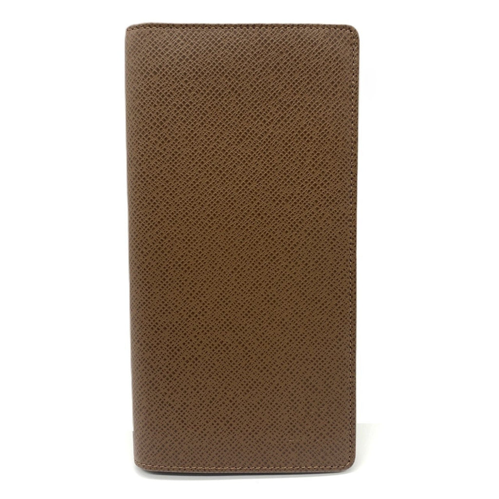 Louis Vuitton Taiga Brown Taiga Leather Wallet