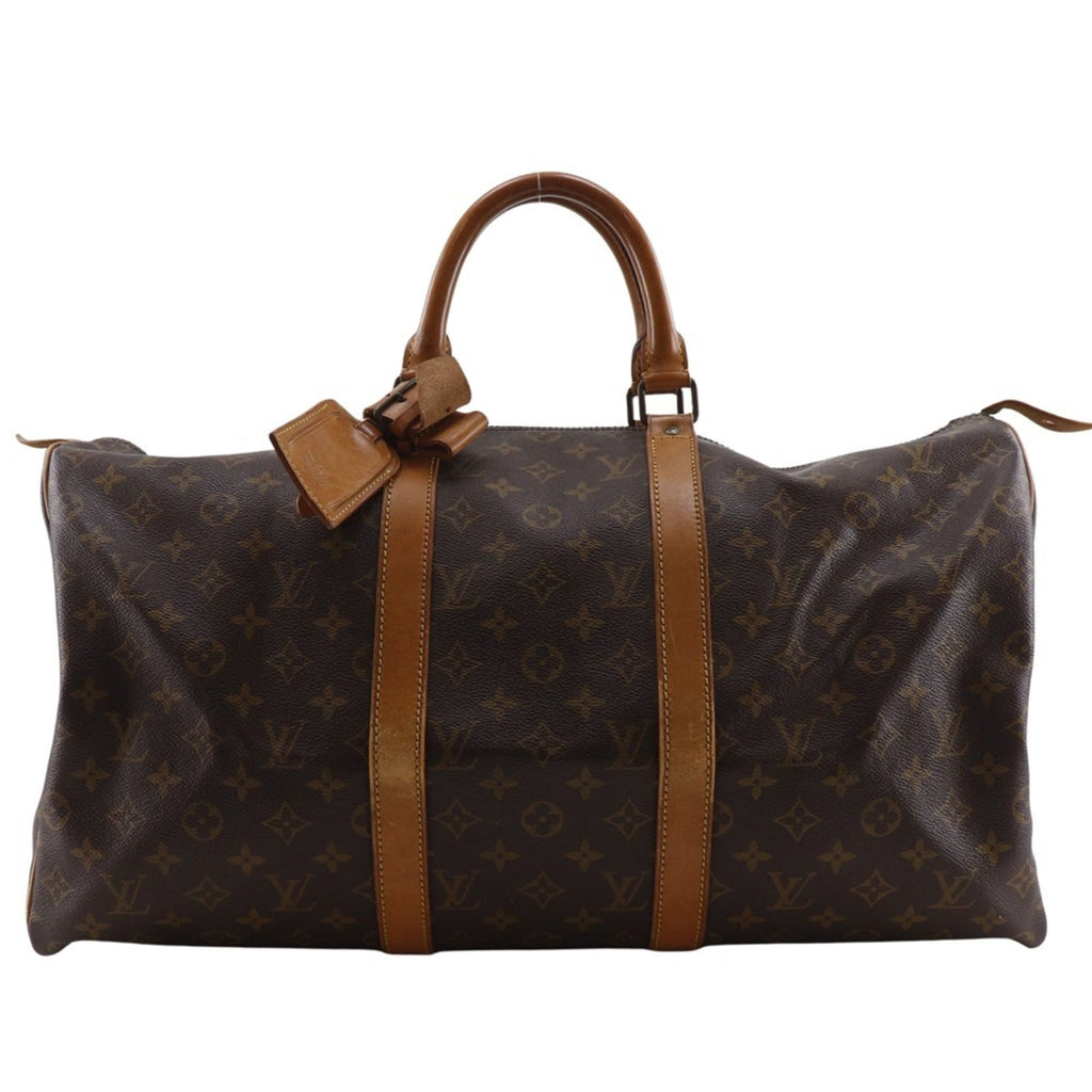 Louis Vuitton Brown Monogram Canvas Boston Bag