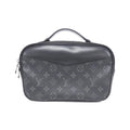 Louis Vuitton Black Coated Canvas Shoulder Bag