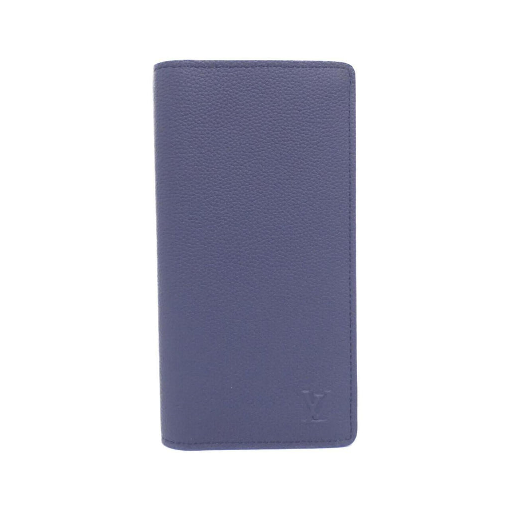 Louis Vuitton Navy Leather Long Wallet