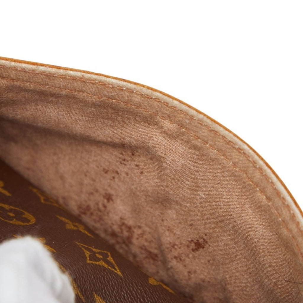 Louis Vuitton Brown Pvc Leather Shoulder Bag