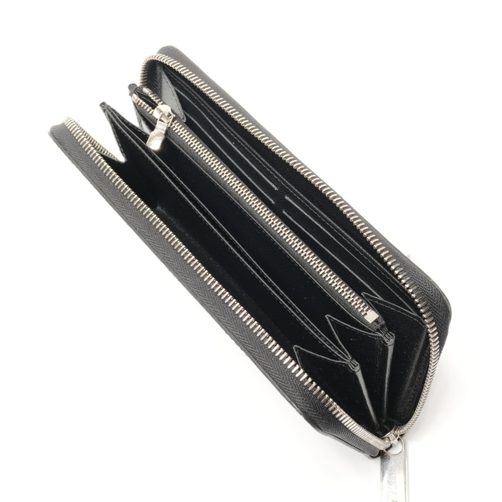 Louis Vuitton Epi Black Epi Leather Long Wallet