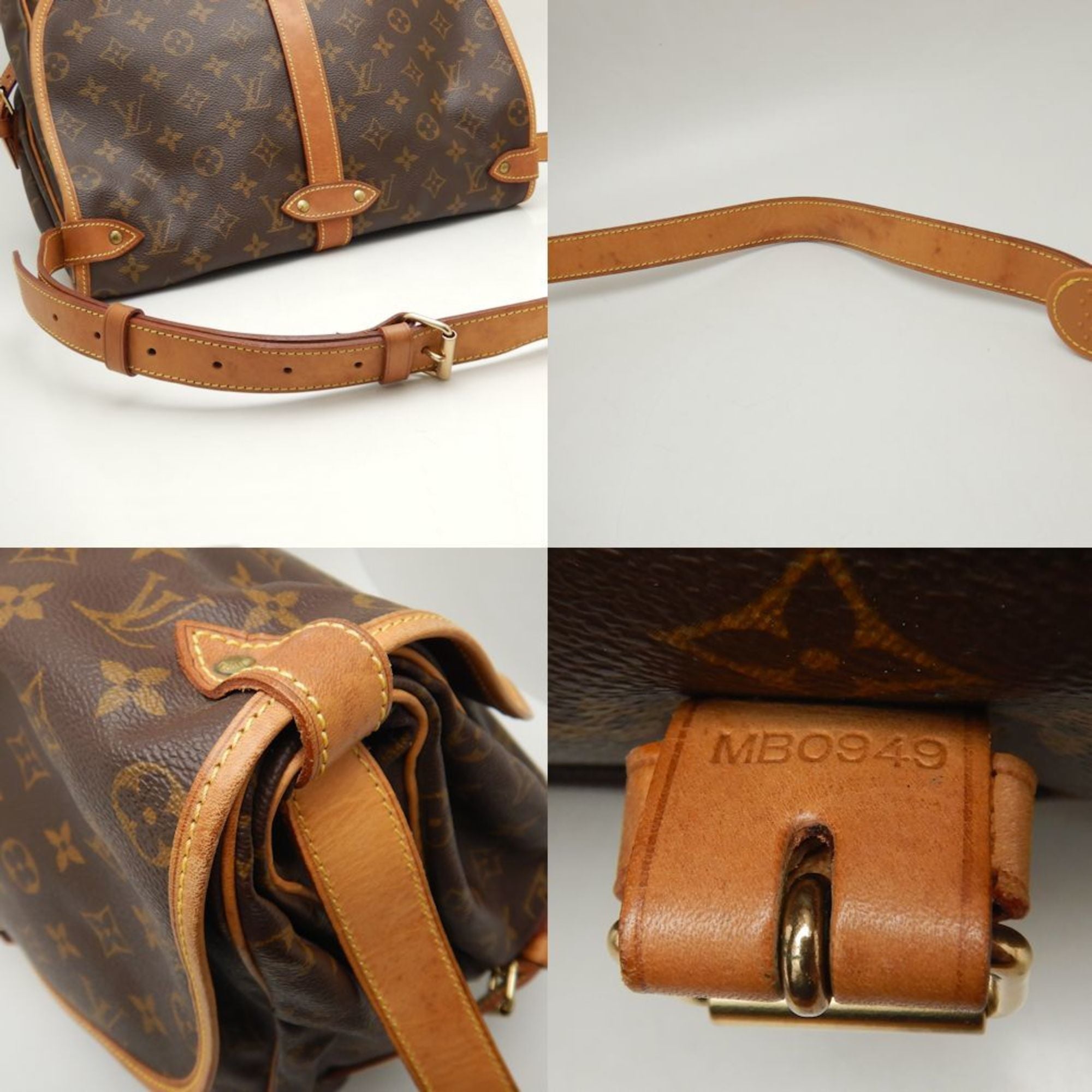 Louis Vuitton Brown Monogram Monogram Shoulder Bag