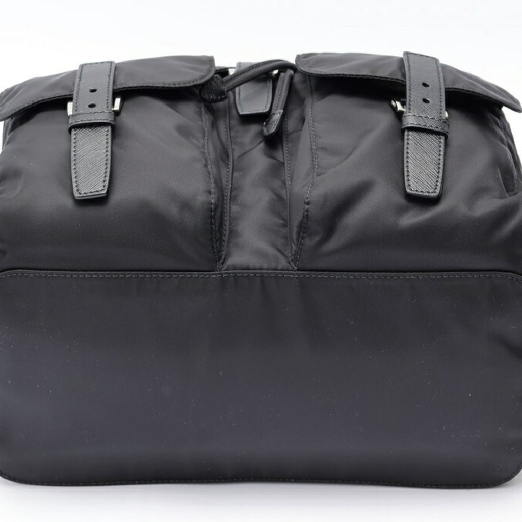Prada Black Fabric Backpack