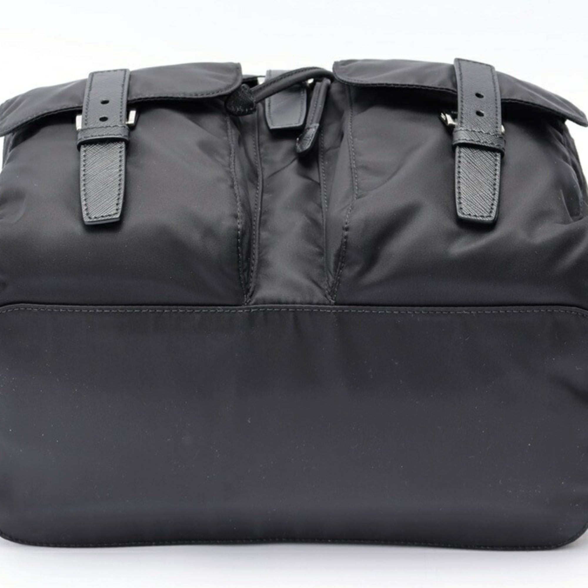 Prada Black Fabric Backpack