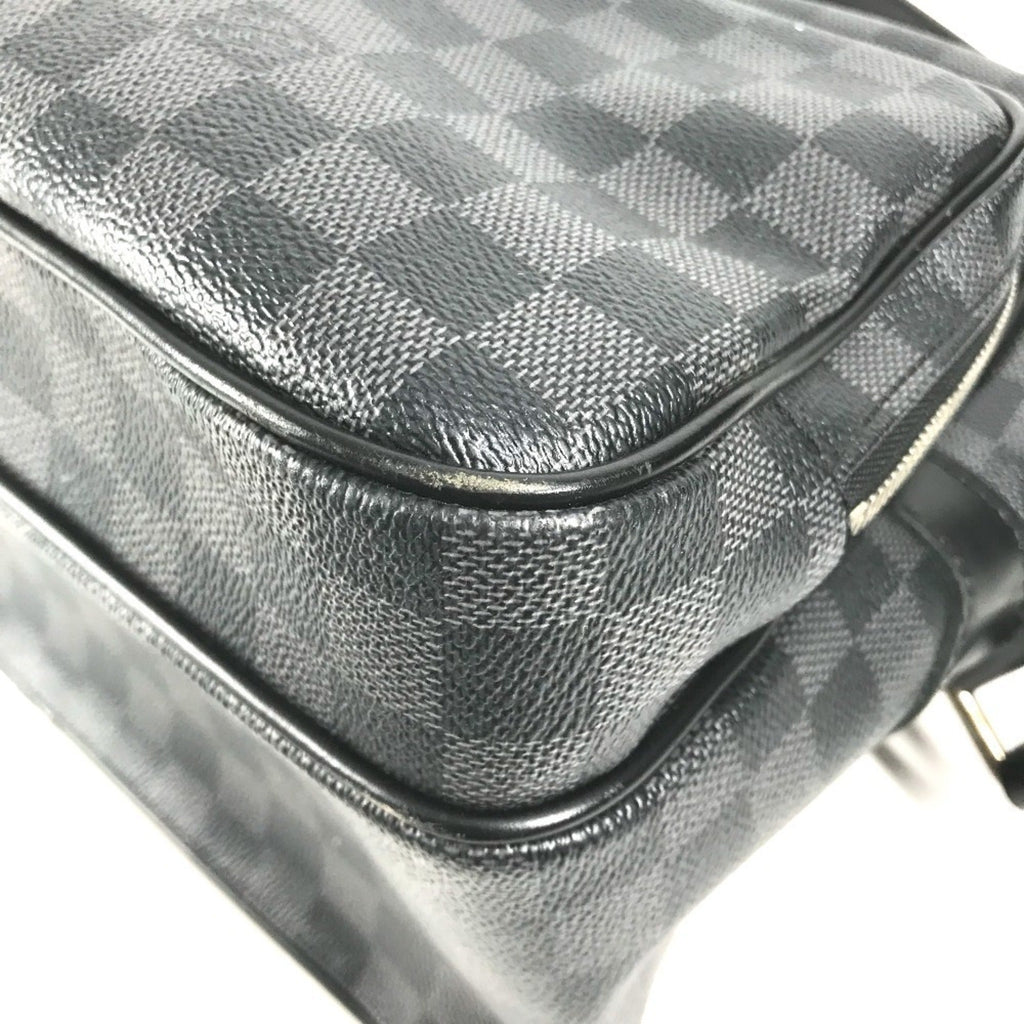 Louis Vuitton Black Damier Graphite Shoulder Bag
