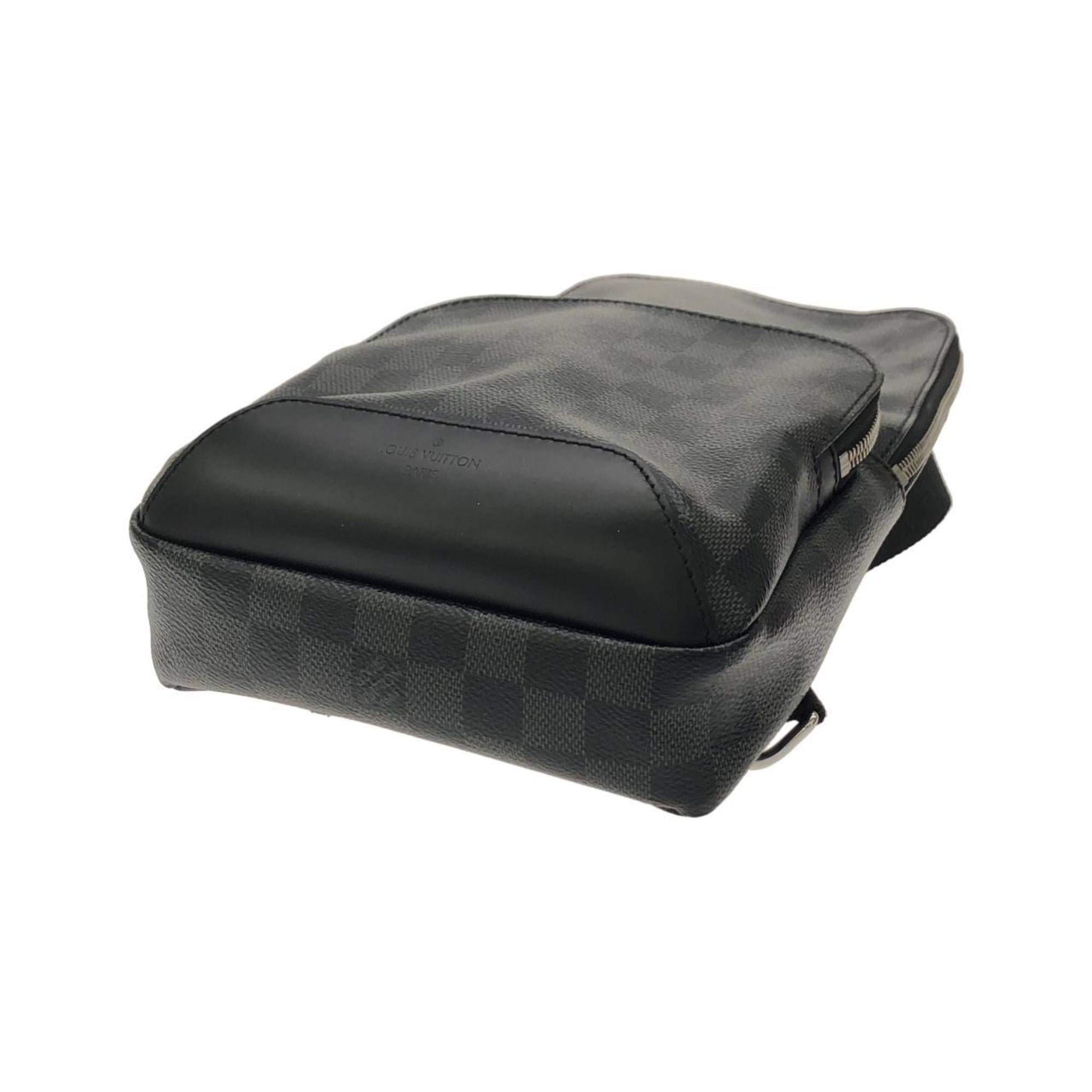 Louis Vuitton Graphite Coated Canvas Shoulder Bag