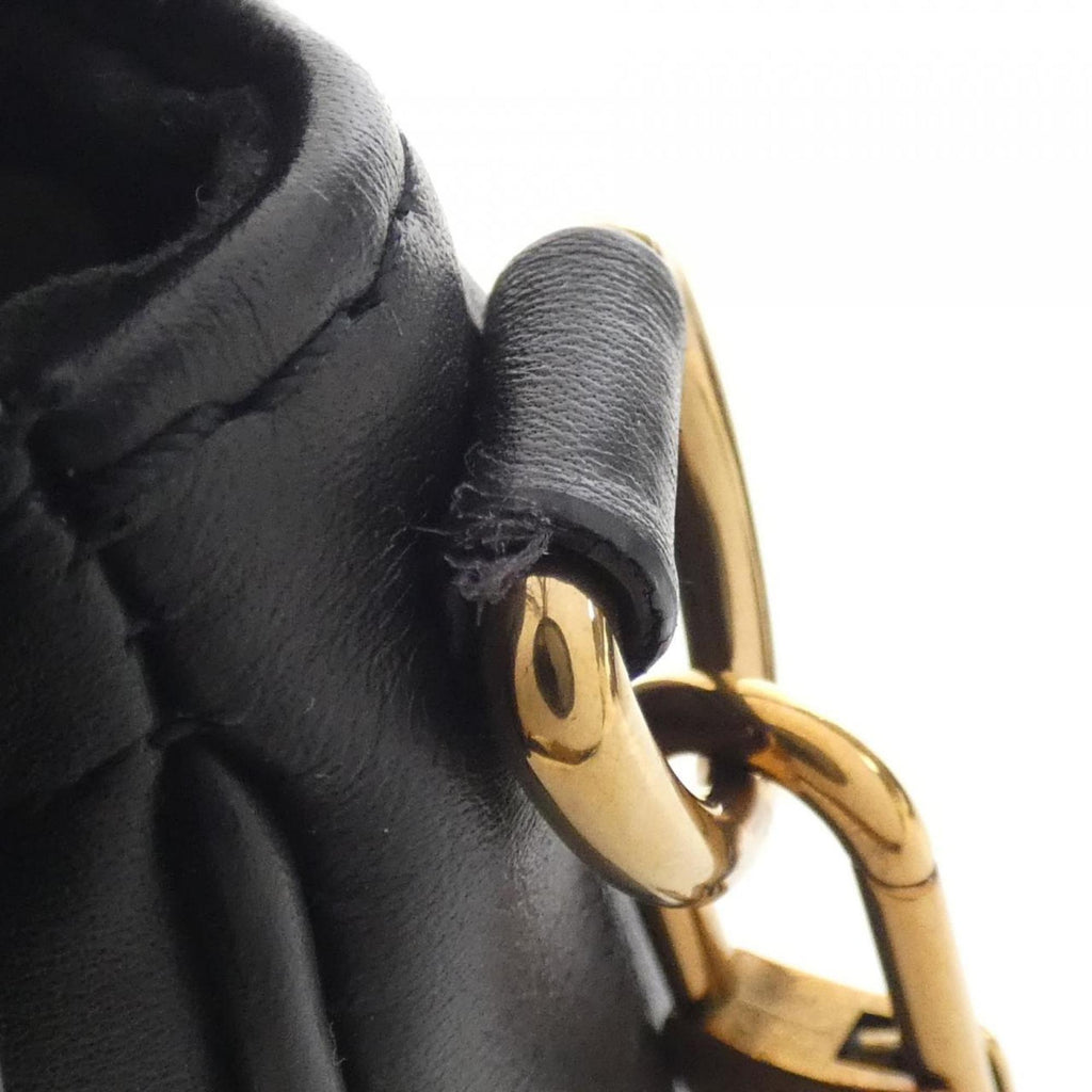 Louis Vuitton Black Leather Pochette Shoulder Bag