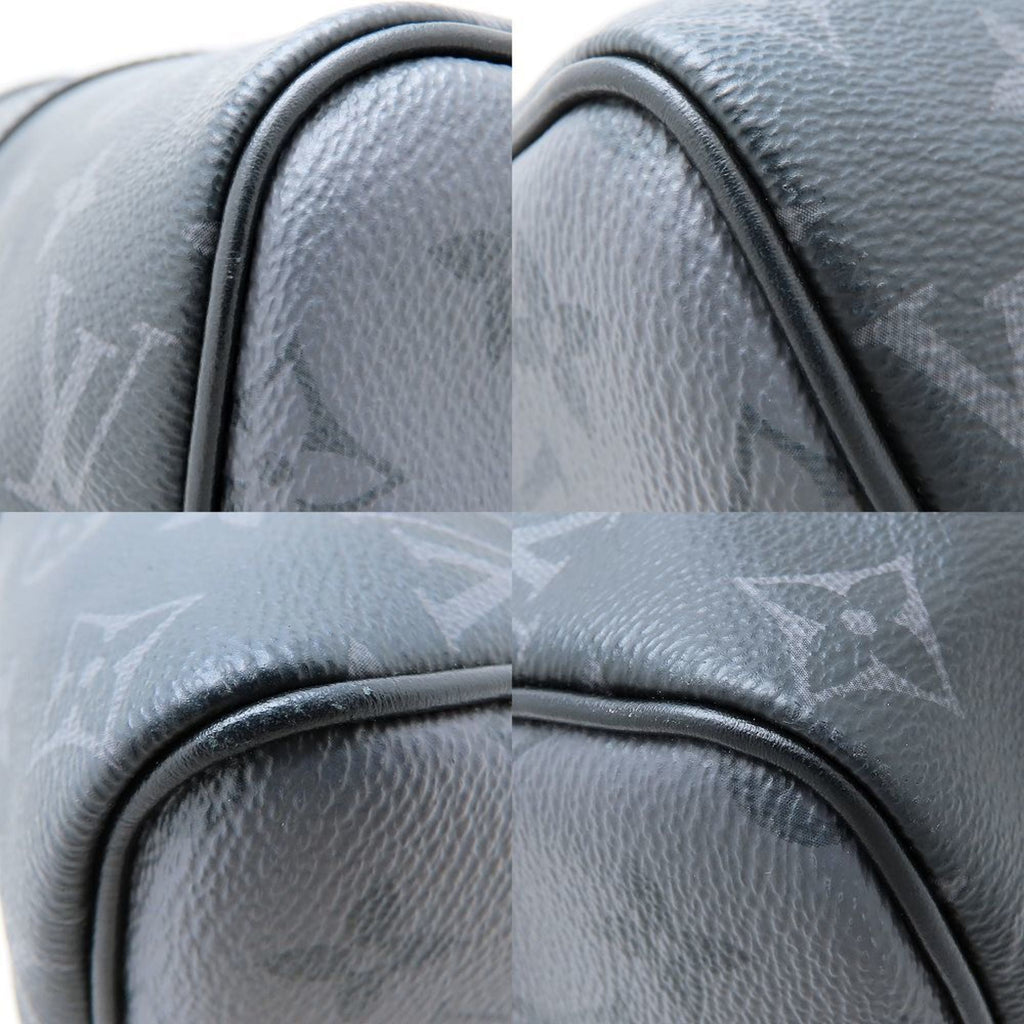 Louis Vuitton Black Monogram Eclipse Monogram Eclipse Boston Bag