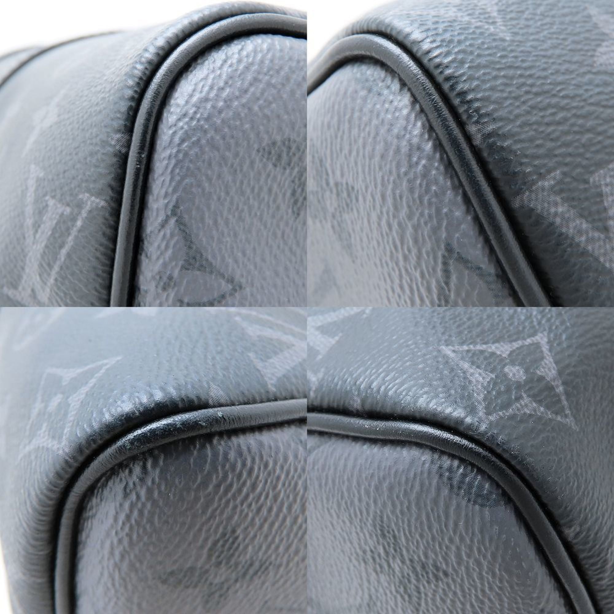 Louis Vuitton Black Monogram Eclipse Monogram Eclipse Boston Bag