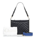 Chloé Ethel Black Khaki Handbag Shoulder Bag Tote Bag (Pre-Owned)