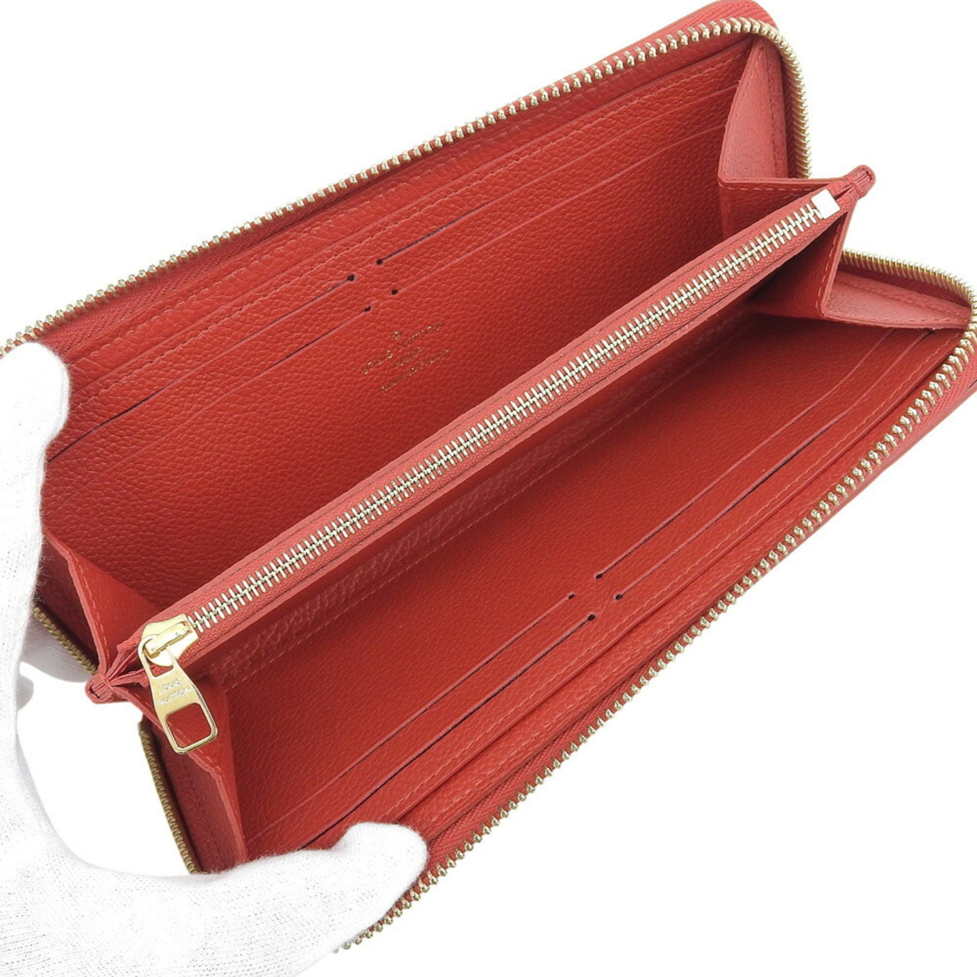 Louis Vuitton Marine Rouge Monogram Navy Monogram Empreinte Coin Purse/Coin Case