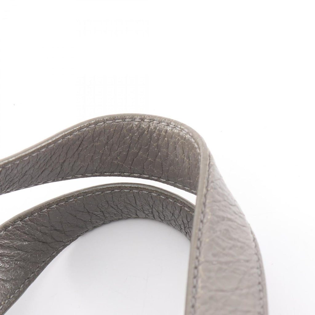 Balenciaga Gray Leather Boston Bag Hand