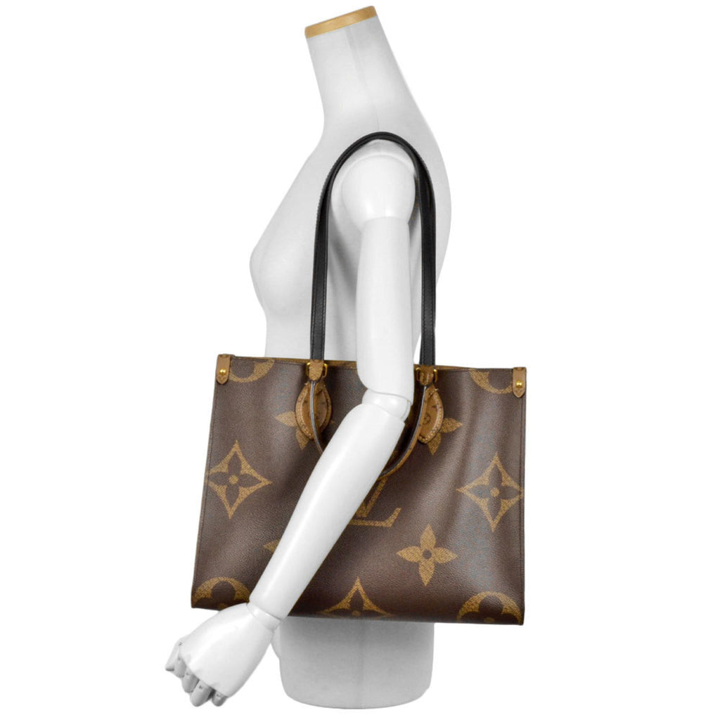 Louis Vuitton Brown Monogram Tote Bag