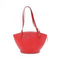 Louis Vuitton Castilian Red Red Color Epi Leather Handbag Shoulder Bag