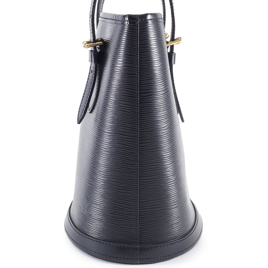 Louis Vuitton Noir Epi Leather Shoulder Bag