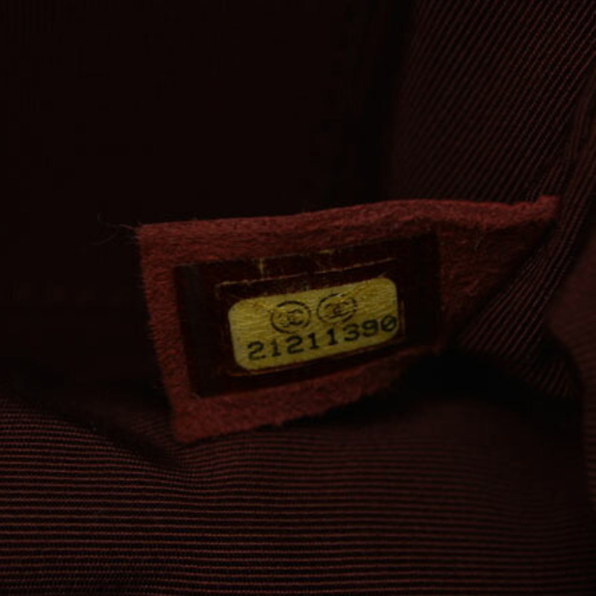 Chanel Bordeaux Saddle Bag Shoulder Bag