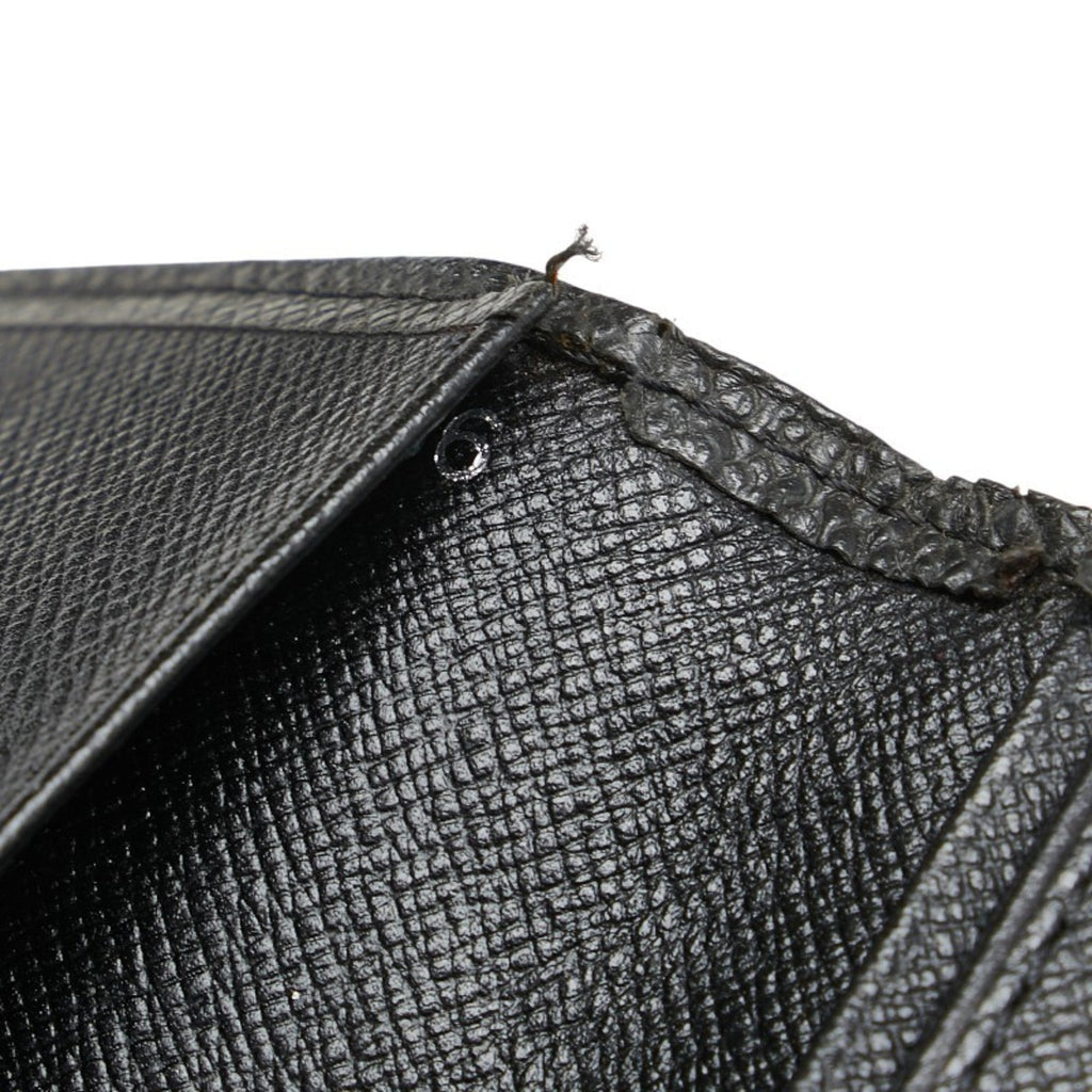 Louis Vuitton Taiga Black Leather Wallet