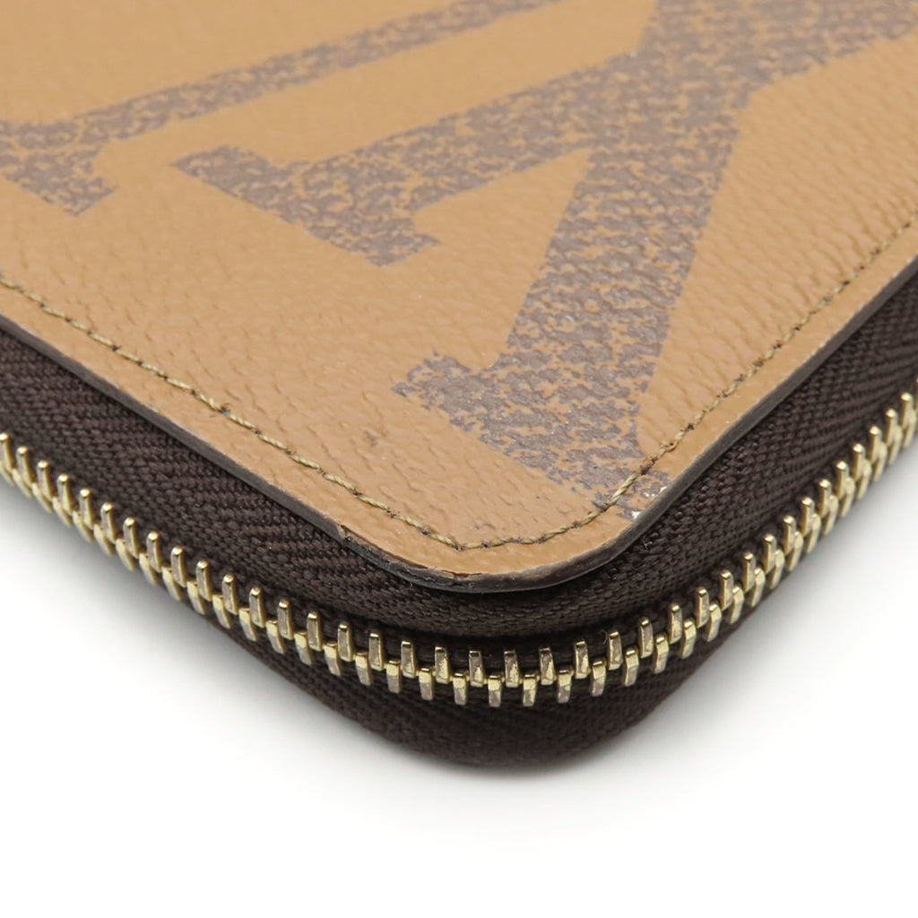 Louis Vuitton Brown Monogram Reverse Long Wallet