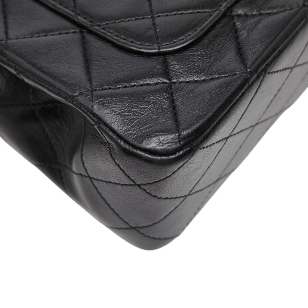 Chanel Black Leather Shoulder Bag