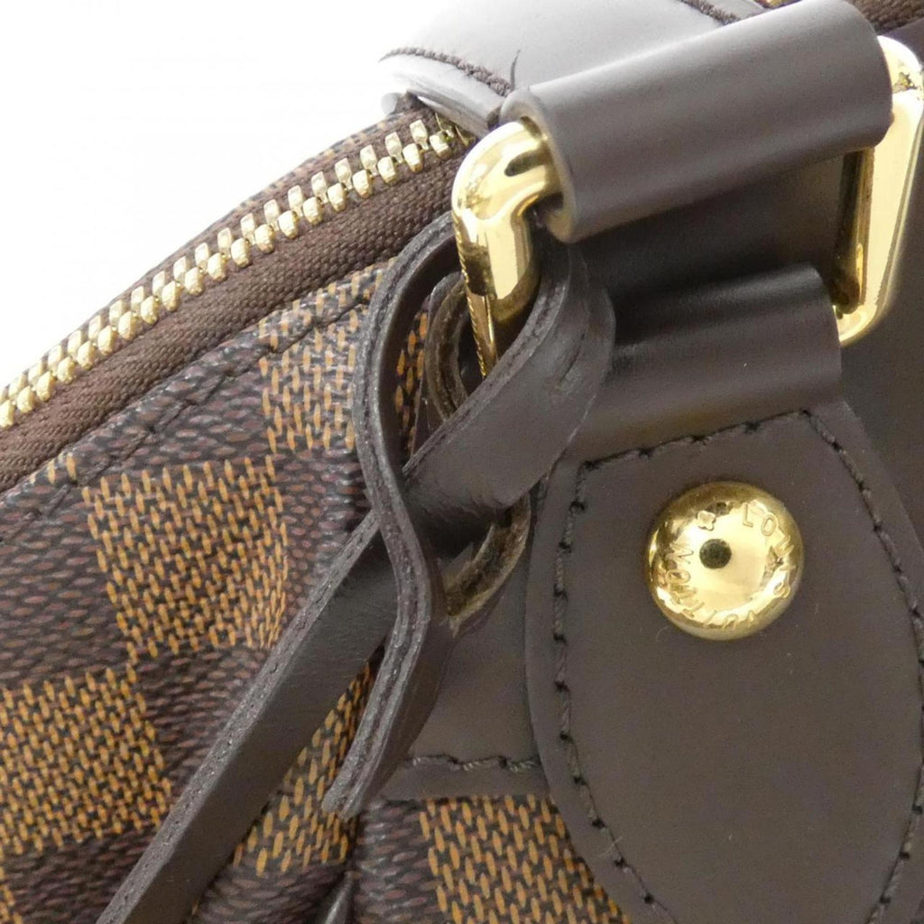 Louis Vuitton Brown Coated Canvas Handbag