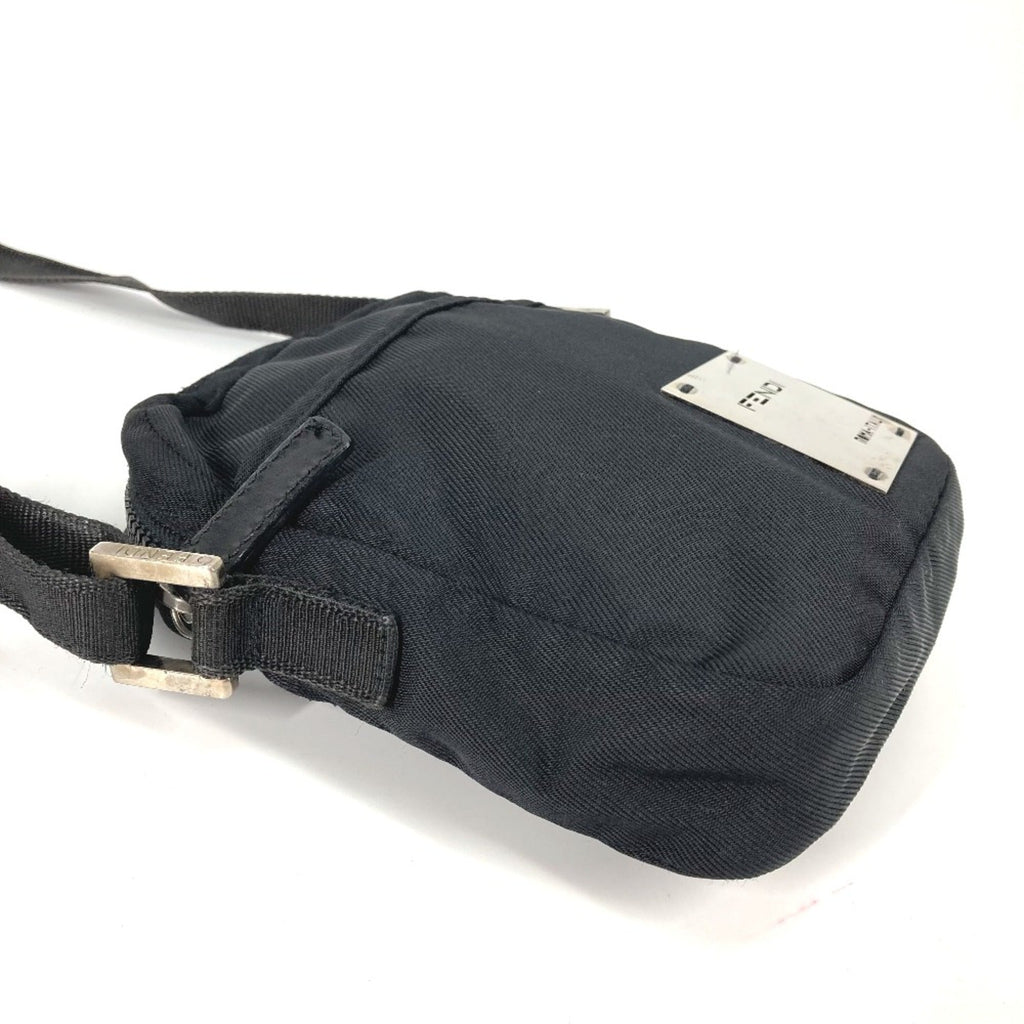 Fendi Black Cloth Shoulder Bag