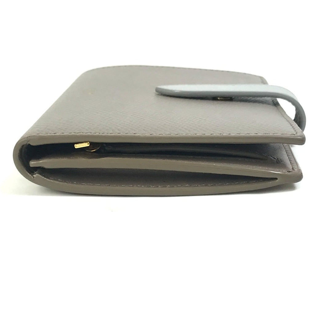 Celine Gray Leather Wallet (Tri-Fold)