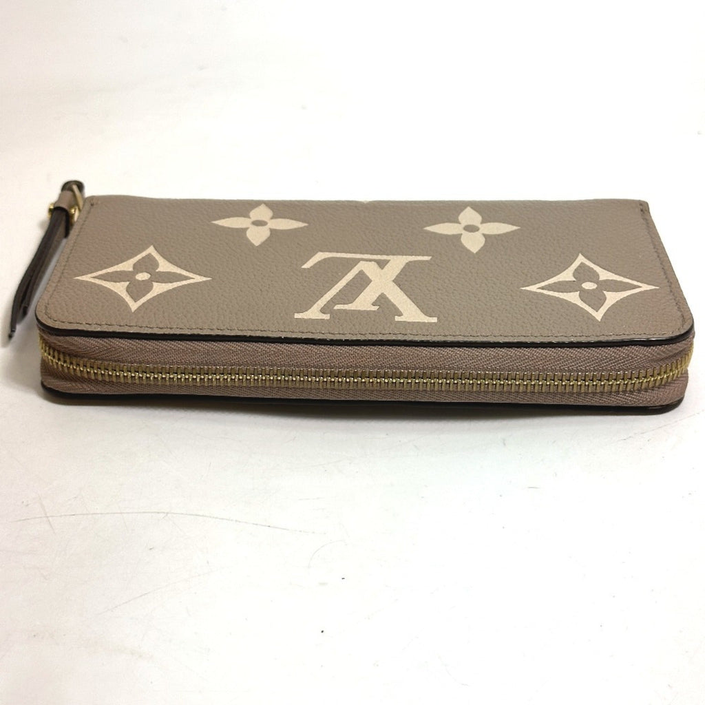 Louis Vuitton Monogram Empreinte Beige Tourterelle Monogram Empreinte Long Wallet