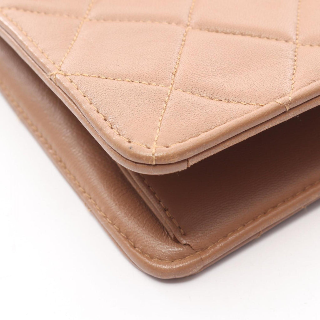 Chanel Brown Leather Handbag Shoulder Bag