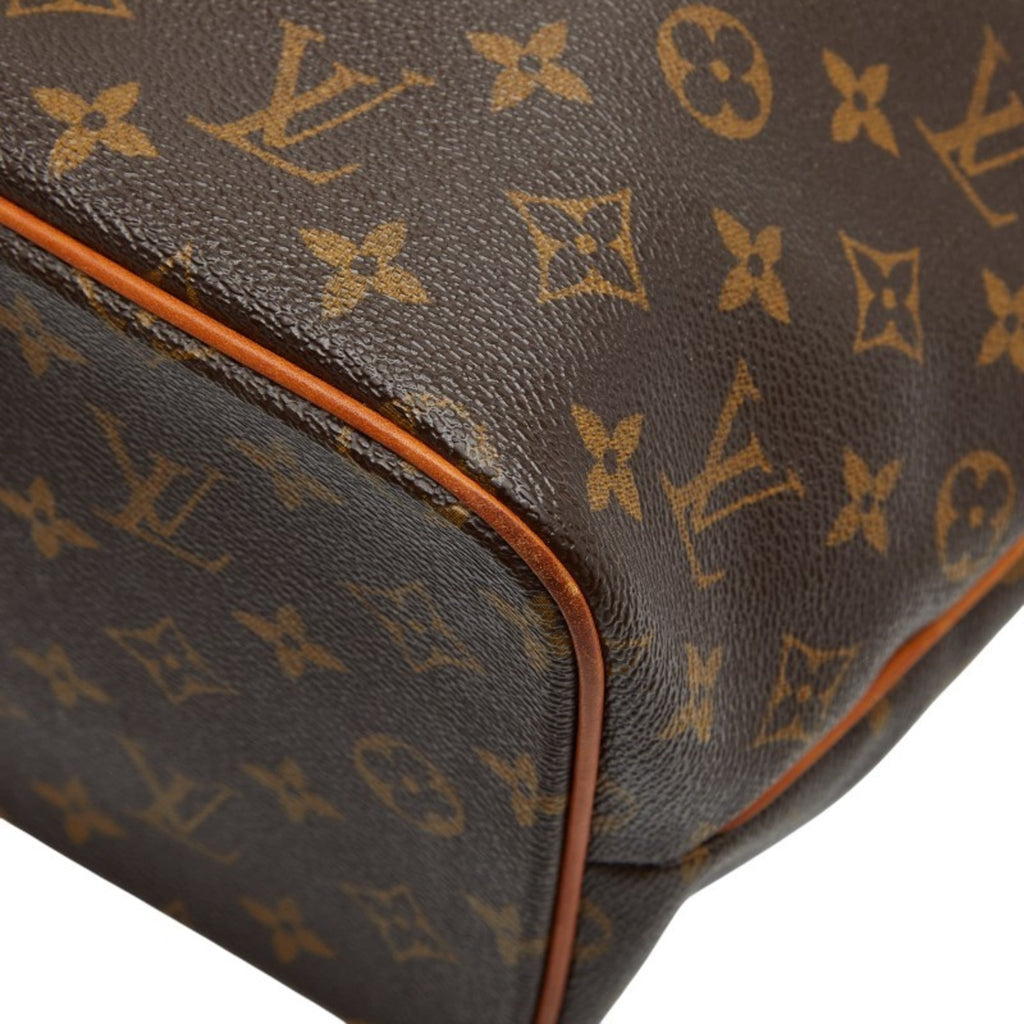 Louis Vuitton Brown Pvc Leather Handbag Shoulder Bag